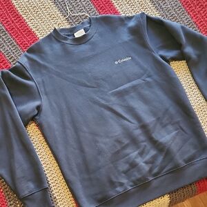 Columbia Men's Dark Blue Crewneck Sweater